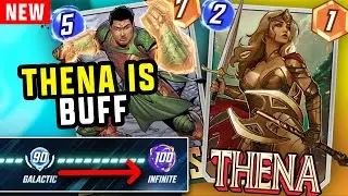 Thena Is Gigantic!- Marvel Snap Gameplay