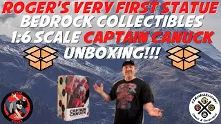 Captain Canuck 1/6 Scale Statue Unboxing
