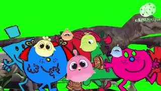 Stampede everyone people running Green screen Is Free
