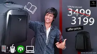 Best Budget Tech Backpack for India 2020|Carbonado Bag|
