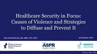 Healthcare Security in Focus: Causes of Violence and Strategies to Diffuse and Prevent It