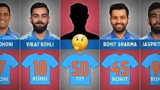 Indian Cricketers Jersey Numbers 1 To 100 | Cricket Video