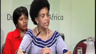 COP 17 President Briefs the media Status of Negotiations