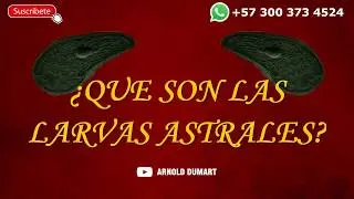 TODO SOBRE LAS LARVAS ASTRALES / COMO ELIMINAR LARVAS ASTRALES
