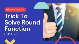 Easy Excel Round Function Trick For Competitive & Entrance
