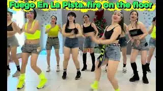 Fuego en la pista// fire on the floor#dzunglinhdance #dance #zumba #fitness#zin 