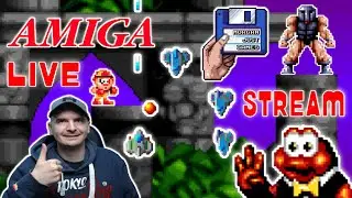 Amiga Stream - James Pond / Putty Squad / Gods / Scorpio / Kid Gloves / Wings Of Fear / Fast Food 2