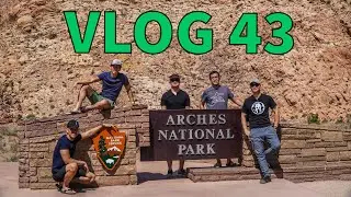 Vlog 43 | Day 5 - Night Hiking To Delicate Arch | Arches National Park.