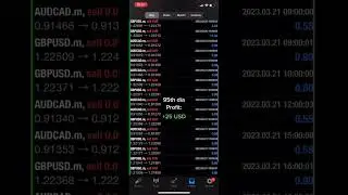 Facturando de #dolares de manera #automatica con el #robot de #forex 💸🔥
