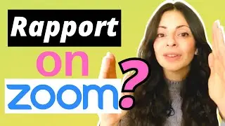 How to Build Rapport (Zoom Call or Over The Phone)