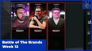 Battle of Brands! WWE 2k25 My Gm Mode 3 Player Mode! Week 12