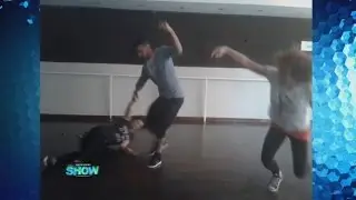 Mirá las caídas de Paula Chaves, Lizy Tagliani y su bailarín