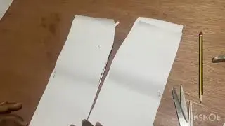 Adaptation of A-line skirt and How to trace out a sloper