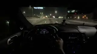 TRACKHAWK POV LATE NIGHT DRIVE🦅