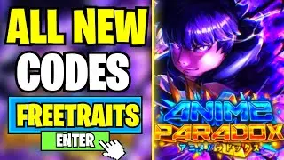 ⚠️НОВИНКА⚠️ ВСЕ РАБОЧИЕ КОДЫ ДЛЯ ANIME PARADOX! (БЕСПЛАТНЫЕ ГЕМЫ И ЧИПЫ ХАРАКТЕРИСТИК) - Коды Ani...