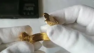 Золотой замок на браслет для часов Rolex 750 проба