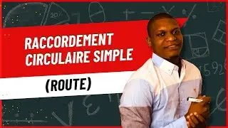Raccordement circulaire simple (route)