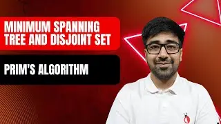 DSA in Python - Prim&rsquo;s Algorithm | Minimum Spanning Tree (MST) | GFG | Part 157 [Hindi]