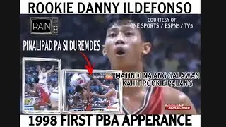 PBA Throwback - Rookie Danny Ildefonso First time PBA appearance 1998 vs Alaska