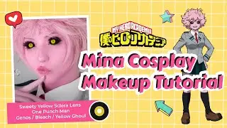 🆕Boku No Hero Academia Mina Ashido Makeup Tutorial My Hero Academia Tutorial Video in 1 Minute