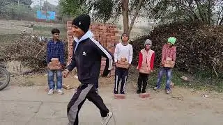 Baahubali challenge #raghuana #challange #funny #villagelife 