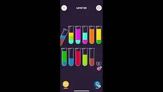 Water sort level 135 offline games extra hard #offlinegames #watersort
