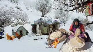 Recipe for making great traditional bread on snowy days with Farideh Khanum