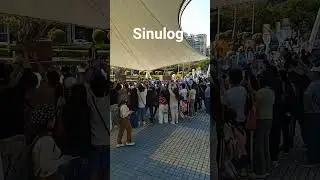 wow sinulog perform in Nam van lake