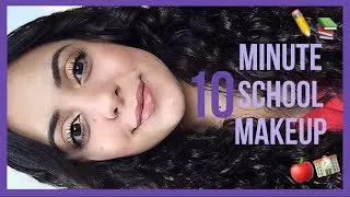 10 MINUTE Back to School Makeup Tutorial | Paola Franco