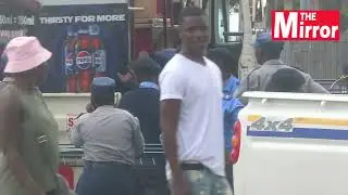 Hordes of Police and Council Officers Raid Vendors at Exor