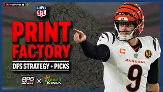 NFL DFS Picks & Lineups | WEEK 14 | 12/3 - NFL Print Factory