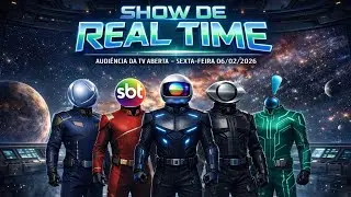 Olimp&iacute;adas faz Globo desabar Show de Real Time -Audi&ecirc;ncia da TV Aberta Sexta-feira 06/02/2026 #globo