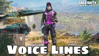 Darkwave Voice Lines In Cod Mobile | BR