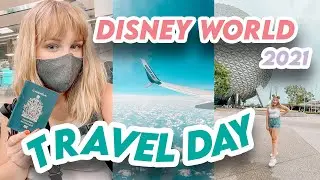 DISNEY WORLD TRAVEL DAY VLOG | August 2021 | Solo Disney Trip | Day 1