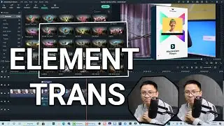 Filmora X Effect - Creating Special Transition Effect From Elements Video