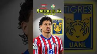 🔥 5 Noticias Del Futbol MX | &iquest;Jos&eacute; Mar&iacute;a Gim&eacute;nez a Tigres? | Correa a Miami y Orellano a Rayados