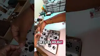 Handmade custom Christmas greeting cards with charms💛