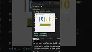 Countdown timer with Tkinter. #python #tkinter #pythongui  #programming #coding