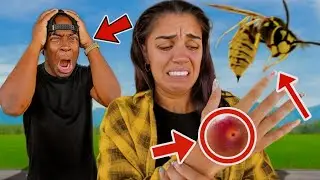 The Prince FamilyBiannca Got STUNG By a Giant BEE in Our NEW HOUSE Tour!! 🐝🏡 😱