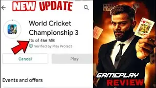 😍WCC3 NEW UPDATE LAUNCH | FULL REVIEW WITH GAMEPLAY | Wcc3 New Update Features | Wcc3 Update Date