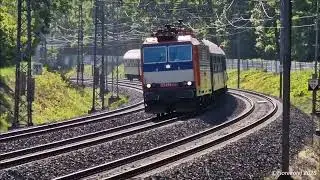 Składy wagonowe na czeskim szlaku / Classical trains on the Czech railroad