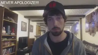 never apologize to a regressive