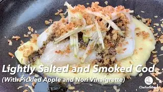Lightly Salted and Smoked Cod - Inspired by Icelandic Cuisine