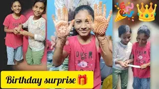 🤪காமெடி கலந்த B'day Surprise Gift🎁🎉Semmma🤩Don't Miss It🙅❤️ #@deebikanna9382 #deebikanna #familyvlog 