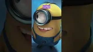 Ranking The Top 5 Minions #shorts #minions #minionbob