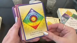 The Secret Language Of Your Soul-Oracle Cards-Close Up Review Plus Bonus Reading!-New Deck!
