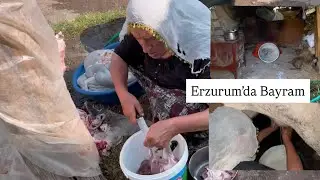Erzurum’da Kurban Bayramı Sabahı Günlük Vlog 🛑