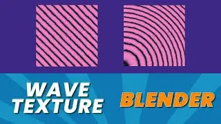 Wave Texture - Procedural Texturing - Blender Tutorial