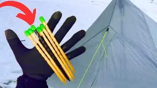 2,5-граммовые сверхлегкие стойки для палаток