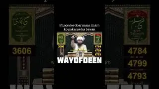 Fitnon ke doar main Imam ko pakarne ka bayan!! Engineer Muhammad Ali Mirza